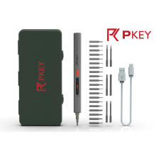 PKEY Pocket Electric Mini Destornillador Set Tool completo